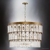 Urban Ambiance Luxury Glam Indoor Chandelier,  23-1/2''H x 32"W x 32''D,  Gold Ombre Finish, UHP4953 - 3 of 4