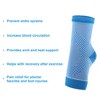 Unique Bargains Pair Ankle Compression Sleeve Socks Foot Ankle Brace for Men Women Achilles Tendon - 4 of 4