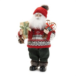 Ski Santa Character with Snow Shoes 12.5"H - 1 of 1