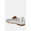 Dama Metallic Pleather Loafers - 3 of 4