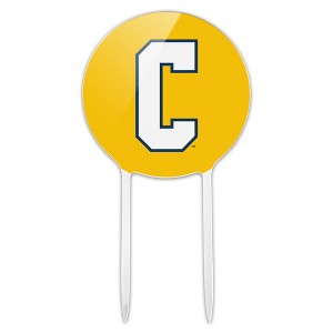 Coppin State University Secondary Logo Acrylic Cake Topper Party Decoration for Wedding Anniversary Birthday Graduation - 1 of 4