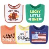 The Peanutshell New Holiday and Baby's First Terry Baby Bib Set for Boys and Girls, 10-Pack - 3 of 4