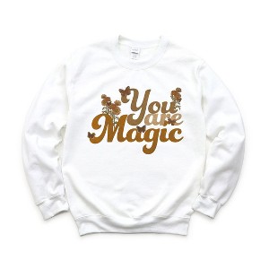 Simply Sage Market Women's Graphic Sweatshirt Boho You Are Magic - 1 of 4