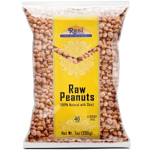 Rani Brand Authentic Indian Foods - Peanuts, Raw Whole With Skin - 1 of 4