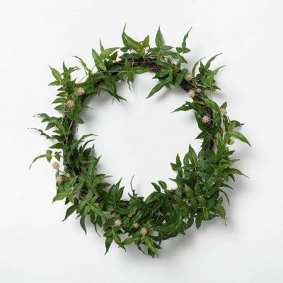 Asymetrical Wreath - Threshold™ designed with Studio McGee
