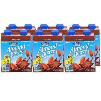 Almond Breeze Chocolate Almond Milk - Case of 6/4 pack, 8 oz