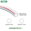 Unique Bargains Clear Braided Tube PVC High Pressure Industrial Tubing 1 Pc - 3 of 4