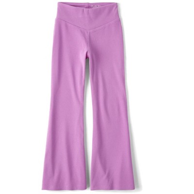 The Children's Place Girls Active Sueded Rib Flare Leggings