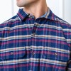 Hope & Henry Mens'  Long Sleeve Flannel Double Pocket Button Down Shirt - 2 of 4
