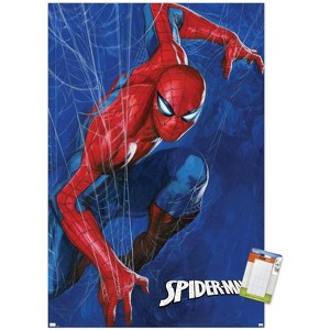 Trends International Marvel Spider-Man: World Of Webs - Posing Unframed Wall Poster Prints - 1 of 4