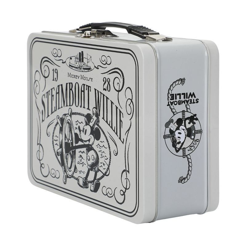 Disney Steamboat Willie Gray Tin Tote, 2 of 7