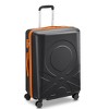 United Colors of Benetton x DELSEY PARIS Medium Checked Fabrica 24" Hardside Spinner Suitcase - Black - 2 of 4