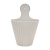 Ribbed Metal Wall Pocket (Set of 2) - 2 of 3