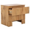 Conall 2 Drawer Nightstand - NST3103 - Oak - Safavieh - 3 of 4