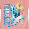 Girls' - Monster High - Frankie Stein Lightning Bolt Fitted Short Sleeve Graphic T-Shirt - 2 of 4