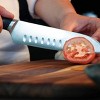 MasterChef 12" Santoku Knife High Carbon Stainless Steel Blade Performance Collection: Polypropylene Handle, Hand Wash - 3 of 4