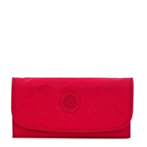 Kipling Money Land Snap Wallet Red Rouge Target