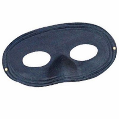 Forum Novelties Adult Black Satin Domino Mask