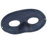 Forum Novelties Adult Black Satin Domino Mask - One Size