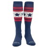 MK SOCKS USA Banner 2.0, the Fourth, Knee High Baseball, Football, Soccer Socks - Navy, Red, White - 2 of 4