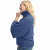 June + Vie by Roaman's Women's Plus Size Wide-Sleeve Turtleneck Sweater - 4 of 4