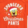 Men's - SpongeBob SquarePants - Christmas Pants Short Sleeve Graphic T-Shirt - 2 of 4