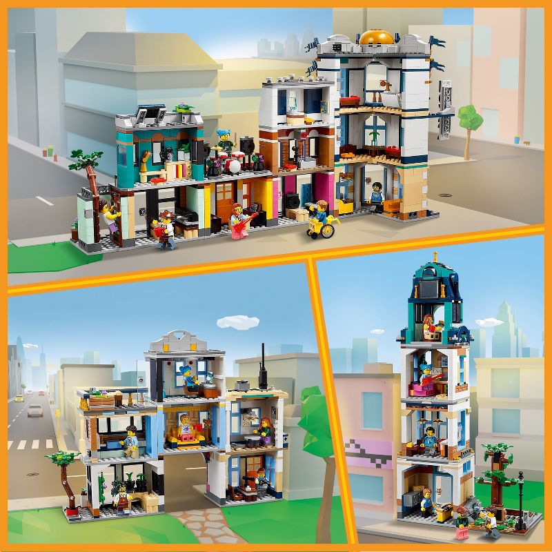 LEGO Creator Main Street 3-in-1 Building Toy Set 31141, 5 of 8