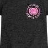 Girls' - Barbie - Campus Club Fitted Short Sleeve Graphic T-Shirt - 2 of 4