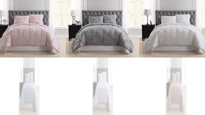 Truly Soft Everyday Pleated Duvet Cover Set, 2 of 5, play video