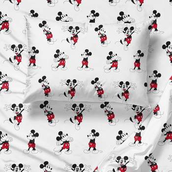 Saturday Park Disney Mickey Mouse Classic 100% Organic Cotton Sheet Set