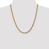 Black Bow Jewelry 3.7mm 14k Yellow Gold Hollow Franco Chain Necklace - 2 of 4
