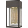 Livex Lighting Franklin 1 - Light Wall Light in  Bronze/Soft Gold/Brushed Nickel Stainless Steel - 4 of 4