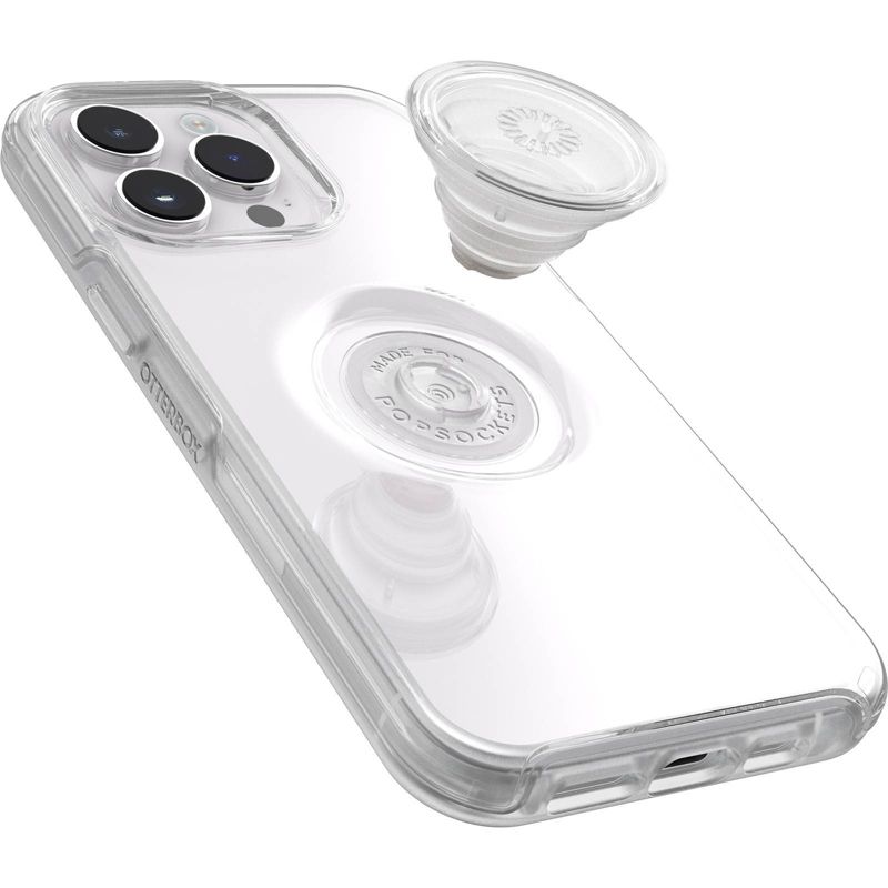 OtterBox Apple iPhone 14 Pro Max Otter + Pop Symmetry Clear Case - Clear, 5 of 7