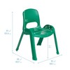 ECR4Kids SitRight Chair, 4-Pack - 2 of 4