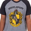 Harry Potter Hogwarts Men's Short Sleeve Shirt And Short PJ Pajama Set - 3 of 4