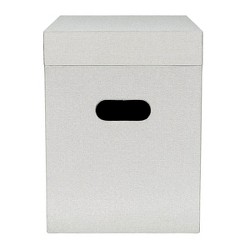 Sterilite Plastic Box File Clear Black Target