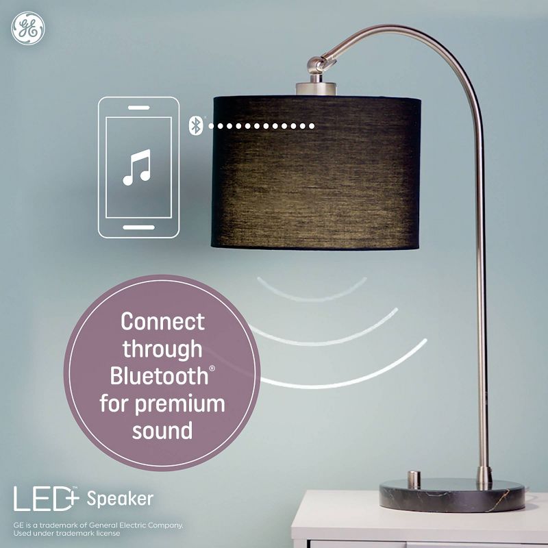 GE LED+ Speaker Light Bulb Soft White, 6 of 8