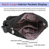 Women Shoulder Handbag Roomy Multiple Pockets Bag Ladies Crossbody Purse Fashion Tote Top Handle Satchel - 3 of 4