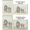 Americanflat 13x19 Picture Frame  - Set of 2 - Use as 11x17 Frame with Mat or 13x19 Frame Without Mat - Gallery Wall Frame Set for Wall Display - Gold - 4 of 4