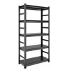 PAGED 5 Tier Book Shelf Metal Storage Shelves with Adjustable Height and Protective Side Rails for Living Room, Home Office - 2 of 4