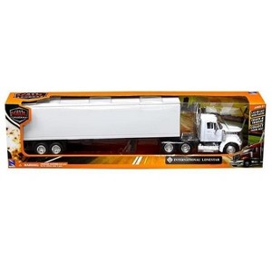 New Ray 1:43 International Lonestar Truck All White – Long Haul Trucker - 1 of 3