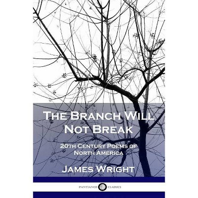 The Branch Will Not Break - by  James Wright (Paperback)