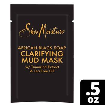 SheaMoisture African Black Soap Clarifying Mud Mask - 0.5oz