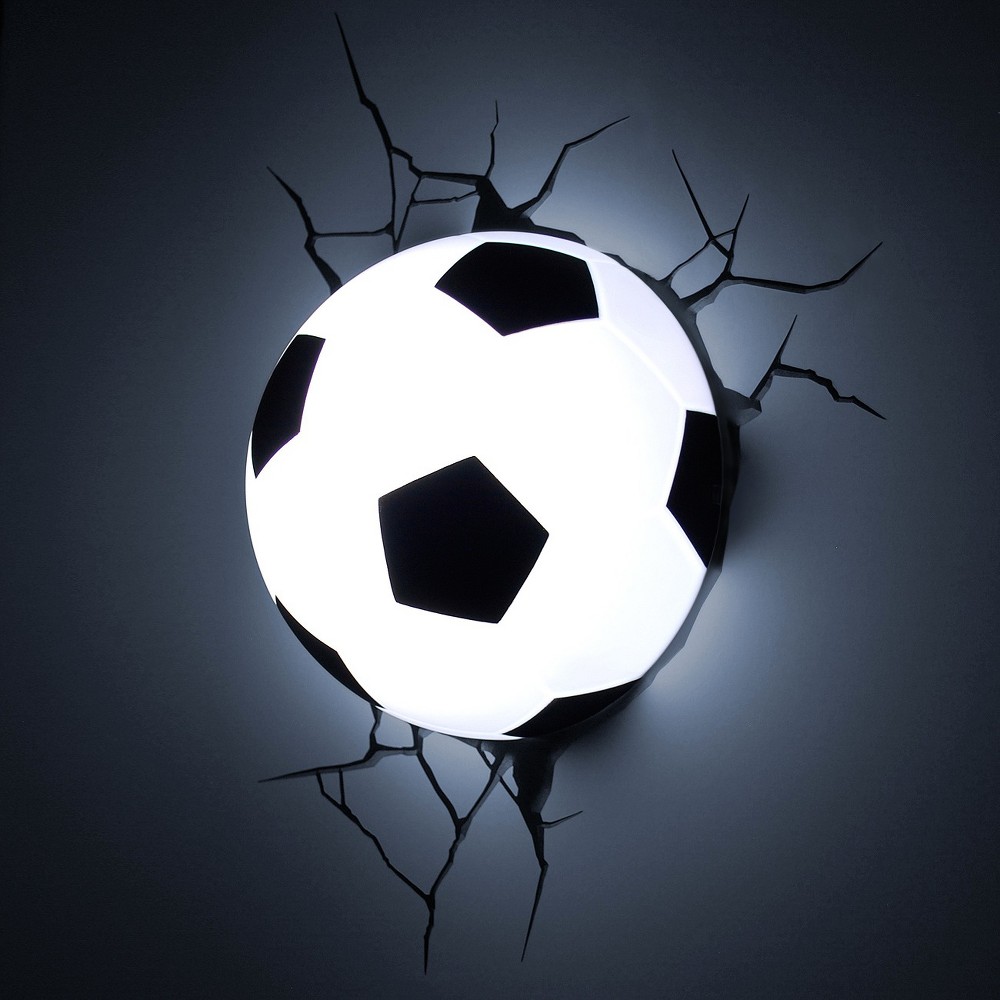 UPC 816733001111 product image for Sports 3D Wall Night LED Light - Soccer | upcitemdb.com