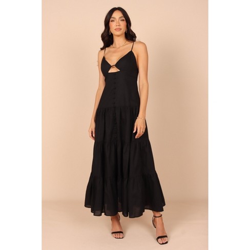 Black maxi clearance dress target