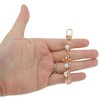 Unique Bargains Shell Pearl Handbag Charm 4.13" 1 Pc - 4 of 4