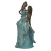 Roman 20" Angel with Dress Bird Bath Outdoor Garden Statue Bronze - 2 of 4