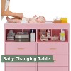 Acekool Baby Dresser with Changing Table - 6 Drawers, LED Lights & Power Outlet - 4 of 4