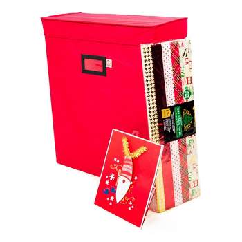 TreeKeeper Gift Bag and Tissue Paper Storage Box Red