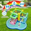 Safstar 5-in-1 Inflatable Bounce House with Slide Splash Pool Ball Pit & Basket Hoop - 4 of 4